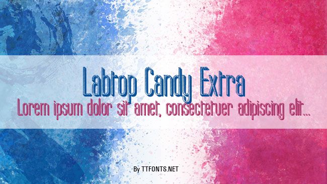 Labtop Candy Extra example